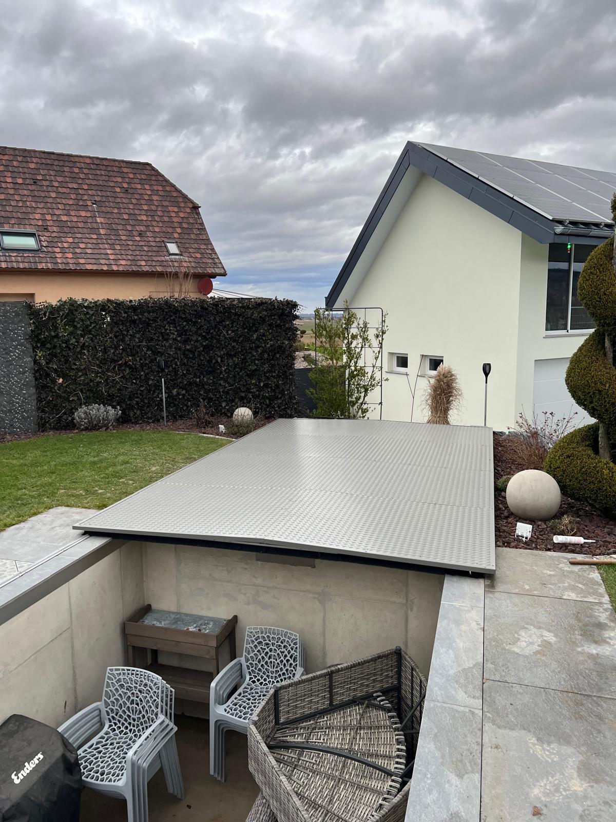 Couvert de terrasse coulissant
