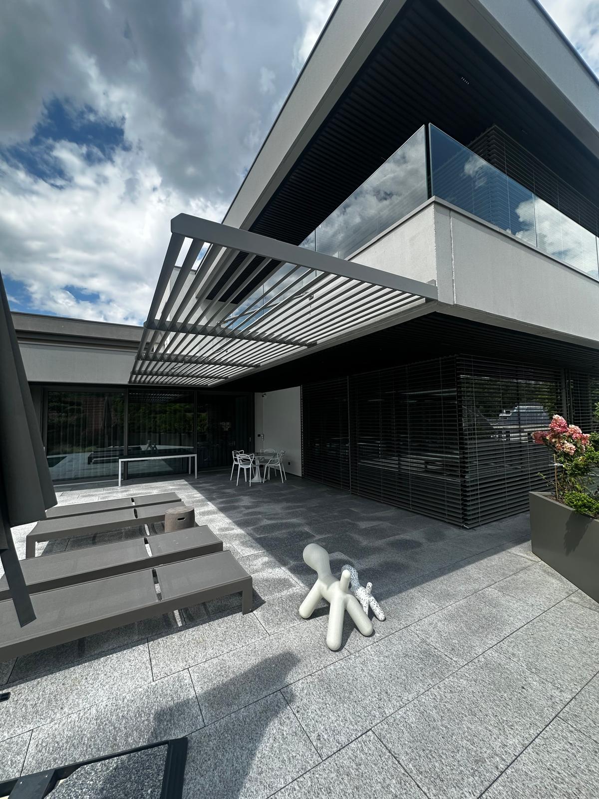 pergola, sur mesure, design, esthétique, fabrication, pose